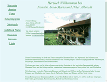 Tablet Screenshot of fewo-albrecht.de